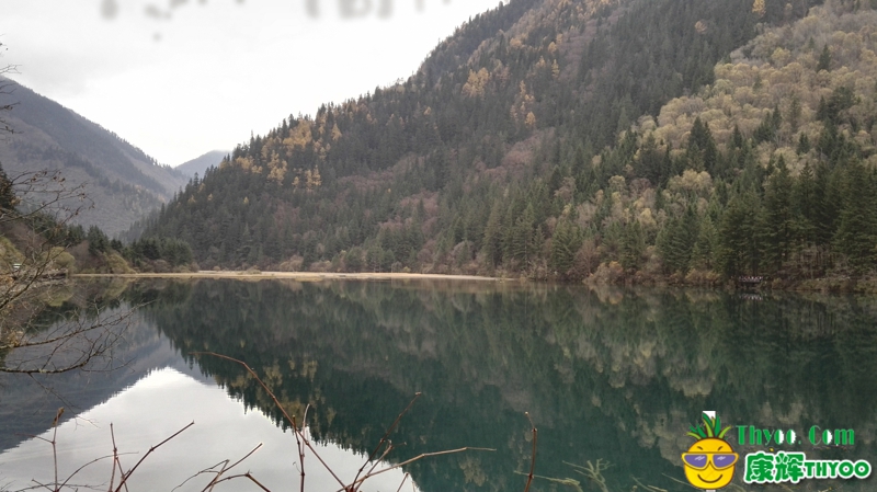 九寨沟美景-山水融合-漂亮